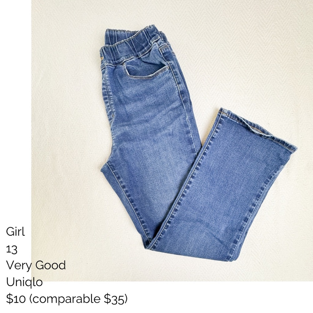 Uniqlo Kids Blue Denim Jeans